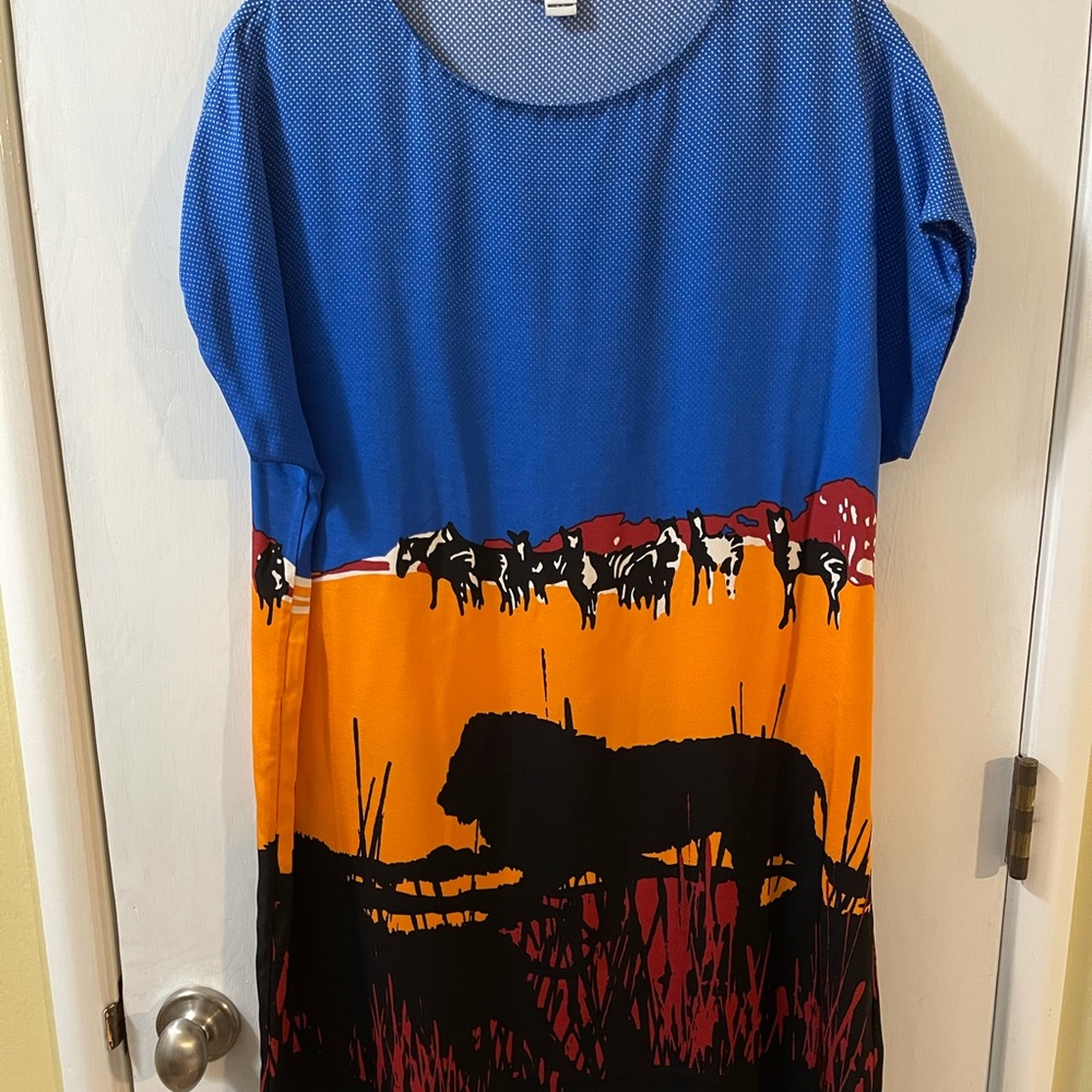 Diane von Furstenberg Walk on the Wild side Dress!